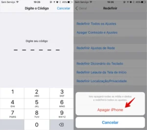 Apagar iPhone / Seu Tutorial