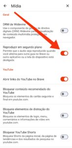 Reproduzir áudio em segundo plano no Brave Browser / Seu Tutorial