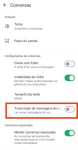 Transcrição de mensagens de voz no WhatsApp / Seu Tutorial