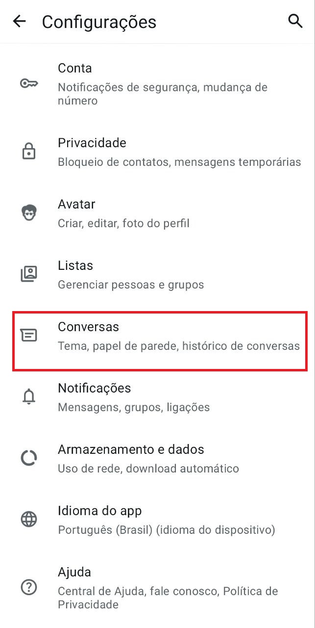 Aumentar tamanho da letra do WhatsApp no celular Android / Seu Tutorial