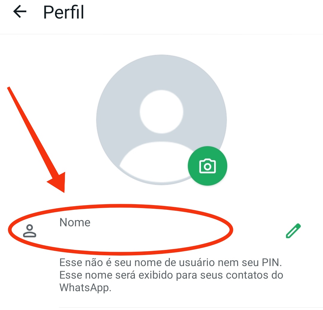 Ocultar ou deixar nome em branco no perfil do WhatsApp / Seu Tutorial