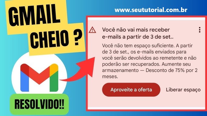 Como liberar espaço no Gmail / Seu Tutorial