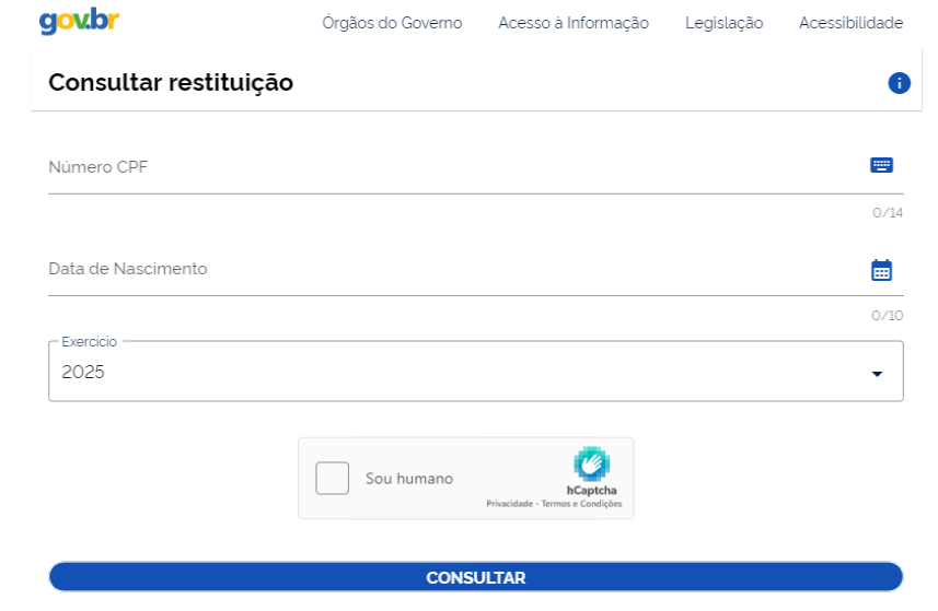Restituição IRPF / Seu Tutorial