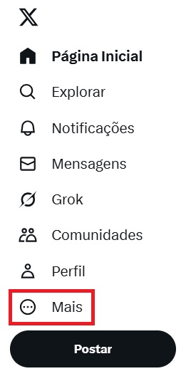 Ativar modo escuro no X / Seu Tutorial