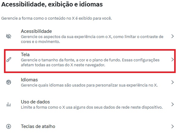 Tela / Modo Escuro / Dark Mode / X / Twitter / Seu Tutorial