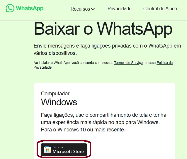 WhatsApp para computador Windows / Seu Tutorial