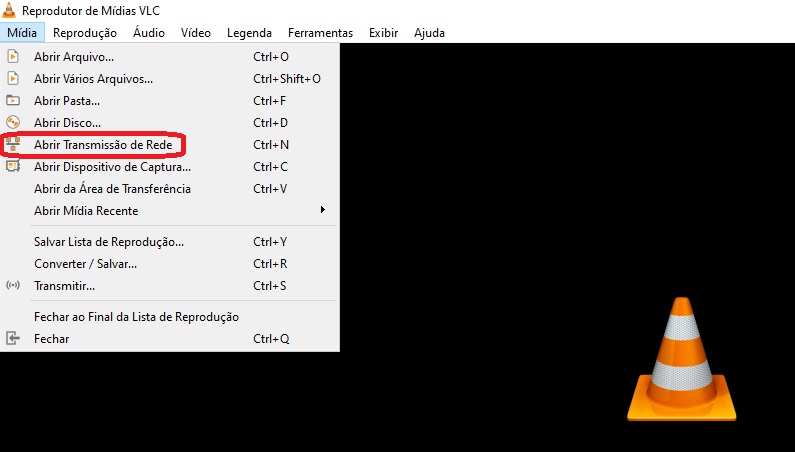 Abrir transmissão de rede no VLC / Seu Tutorial