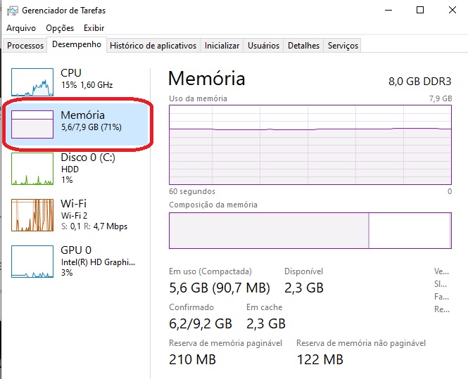 Saber velocidade da memória RAM / Seu Tutorial