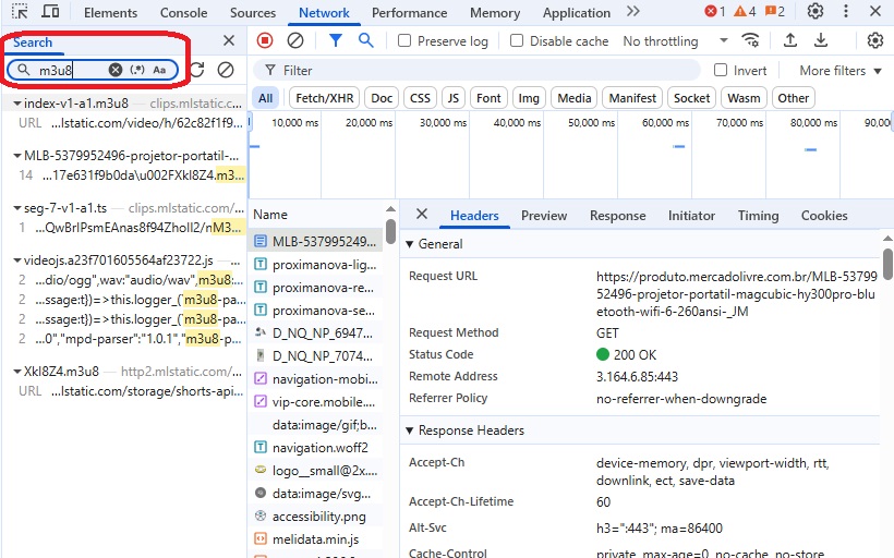 m3u8 / Mercado Livre / Seu Tutorial