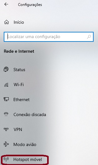 Hotspot móvel / Seu Tutorial