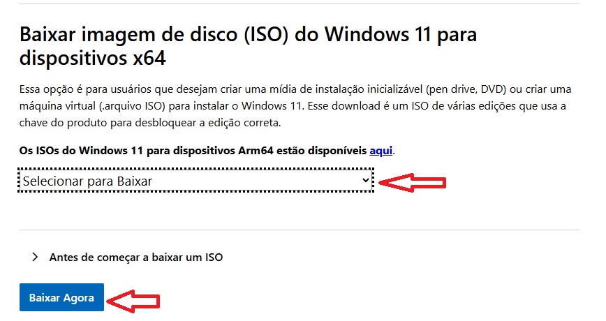 Como baixar ISO do Windows 11 / Seu Tutorial