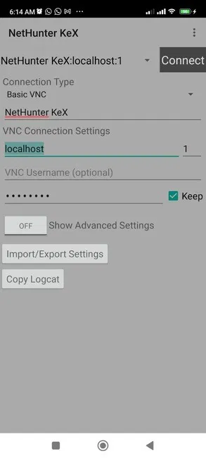 Conectar NetHunter KeX / Seu Tutorial