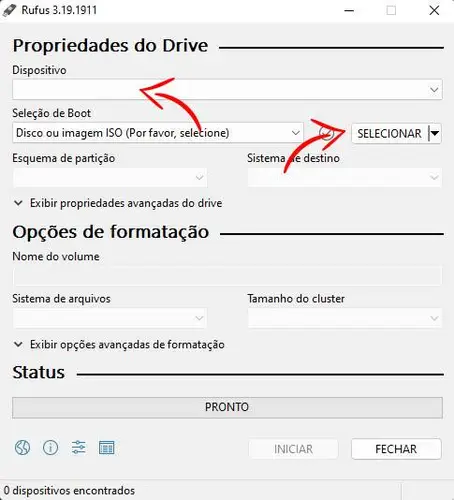Adicionar ISO do Windows no Rufus / Seu Tutorial