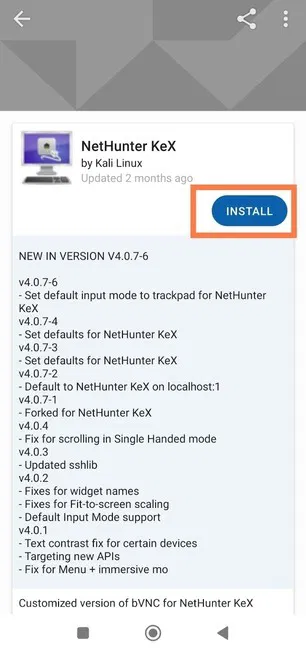 NetHunter KeX / Seu Tutorial