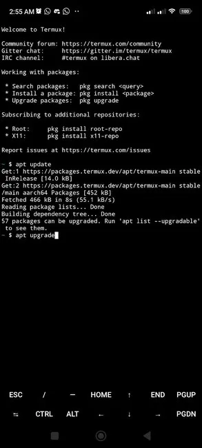 apt upgrade / Seu Tutorial 
