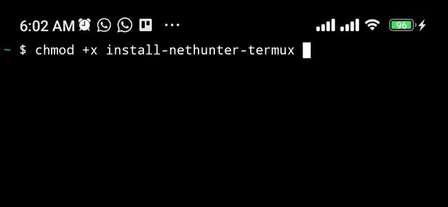 chmod +x install-nethunter-termux / Permissão do Kali NekHunter / Seu Tutorial