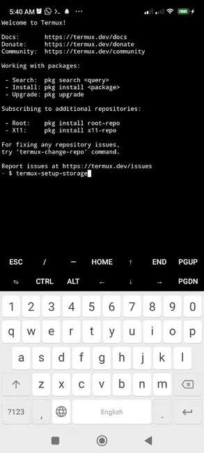 termux-setup-storage / Kali NetHunter / Seu Tutorial