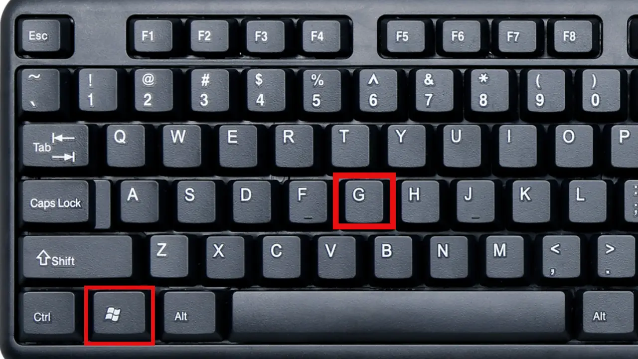 Teclas Windows + G / Gravar tela / Seu Tutorial