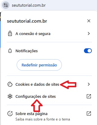 Limpar cache de um site específico no Chrome / Seu Tutorial