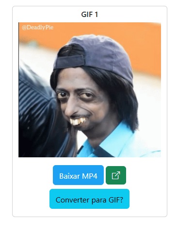 Converter para GIF / Seu Tutorial