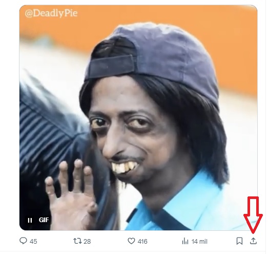 Como copiar link de GIF no X/Twitter / SEU TUTORIAL