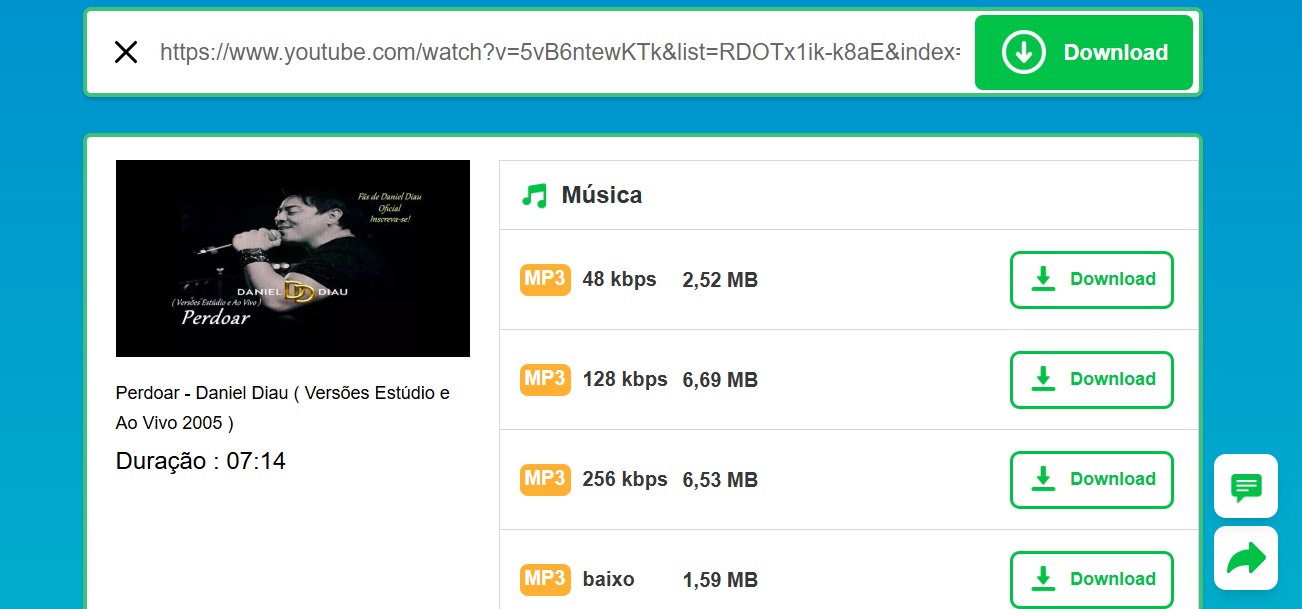 YouTube para MP3 / SEU TUTORIAL