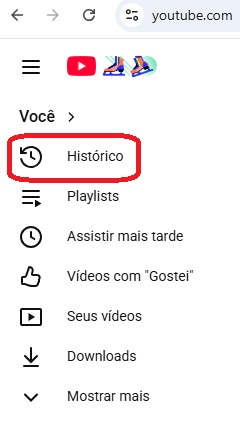 Histórico do YouTube / SEU TUTORIAL / Seu Tutorial